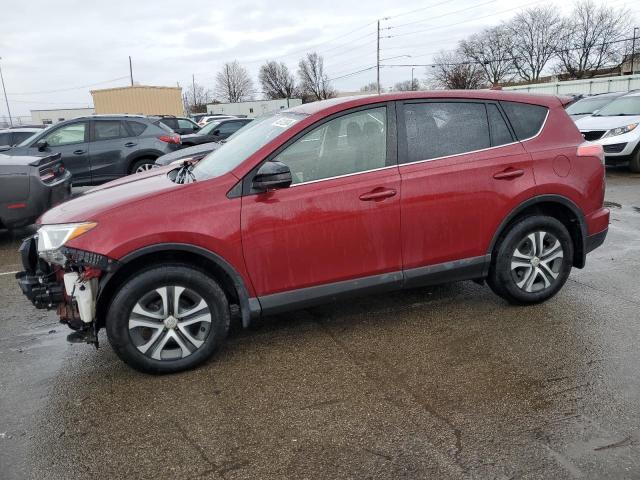 JTMBFREV2JD258269 - 2018 TOYOTA RAV4 LE RED photo 1