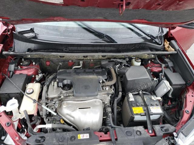 JTMBFREV2JD258269 - 2018 TOYOTA RAV4 LE RED photo 11