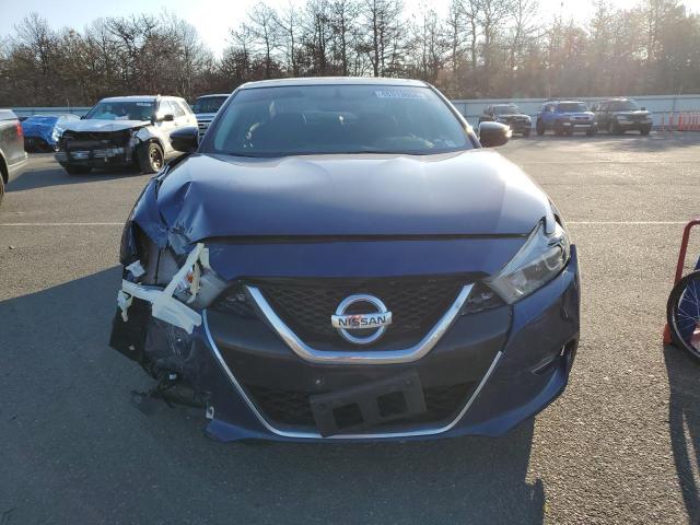 1N4AA6AP0JC408374 - 2018 NISSAN MAXIMA 3.5S BLUE photo 5