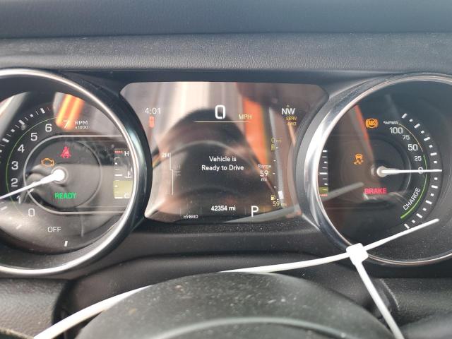 1C4JJXP66NW275039 - 2022 JEEP WRANGLER U SAHARA 4XE BLUE photo 9