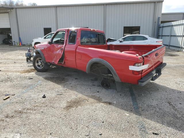 1FTZR15UX2PA00953 - 2002 FORD RANGER SUPER CAB RED photo 2