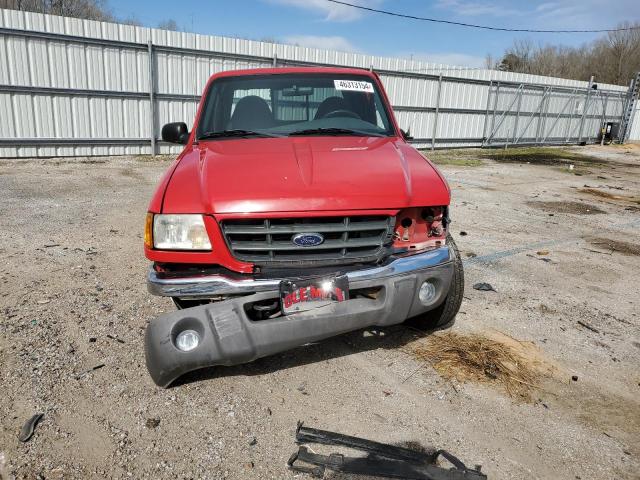 1FTZR15UX2PA00953 - 2002 FORD RANGER SUPER CAB RED photo 5