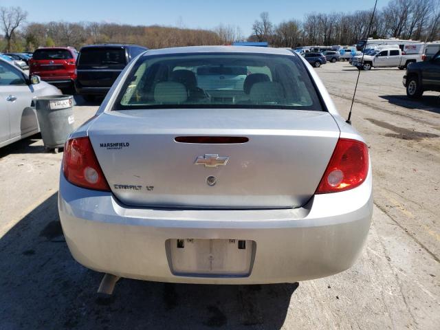 1G1AT58H297244927 - 2009 CHEVROLET COBALT LT SILVER photo 6