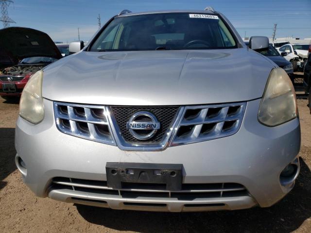 JN8AS5MT3DW501052 - 2013 NISSAN ROGUE S SILVER photo 5