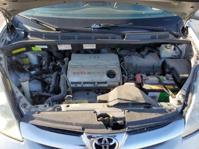 5TDBA22C96S073155 - 2006 TOYOTA SIENNA XLE SILVER photo 12