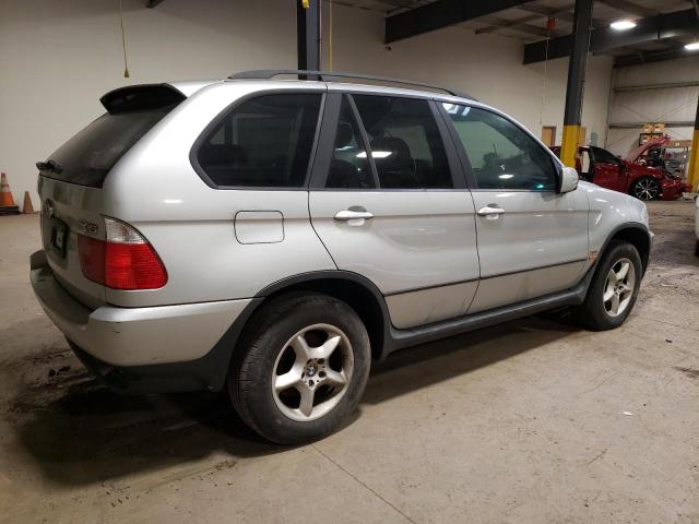 5UXFA53523LV93731 - 2003 BMW X5 3.0I SILVER photo 3