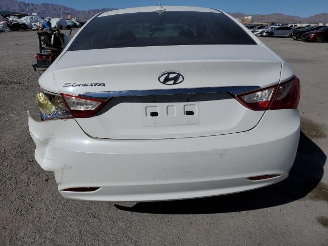 5NPEB4AC1DH800153 - 2013 HYUNDAI SONATA GLS WHITE photo 6