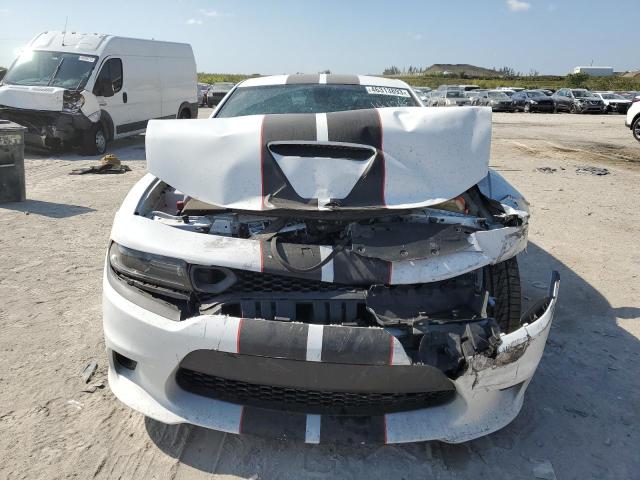 2C3CDXGJ8LH141265 - 2020 DODGE CHARGER SCAT PACK WHITE photo 5