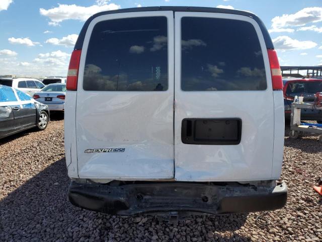 1GCGG25V871129005 - 2007 CHEVROLET EXPRESS G2 WHITE photo 6