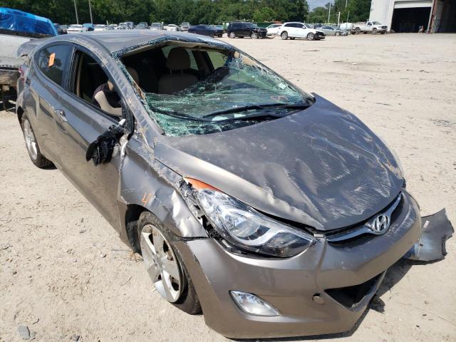 5NPDH4AE5DH289347 - 2013 HYUNDAI ELANTRA GLS BROWN photo 1