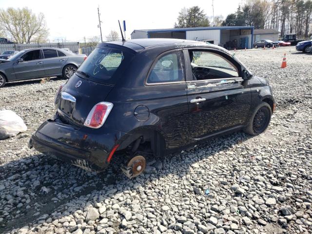 3C3CFFAR0CT363406 - 2012 FIAT 500 POP BLACK photo 3