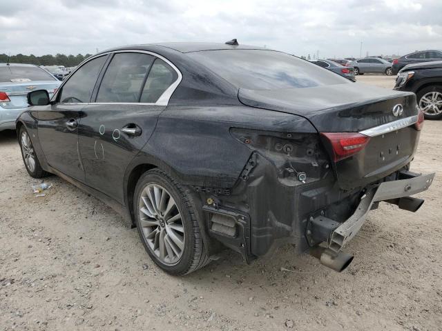 JN1EV7AP6JM356171 - 2018 INFINITI Q50 LUXE BLACK photo 2