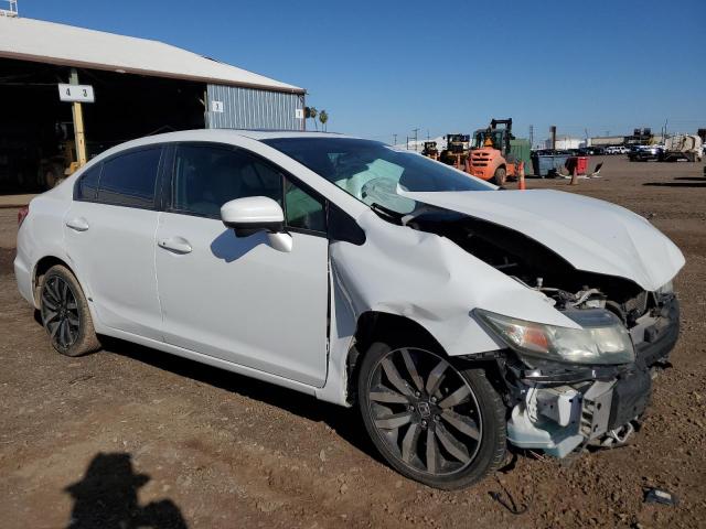 19XFB2F93FE097040 - 2015 HONDA CIVIC EXL თეთრი ფოტო 4