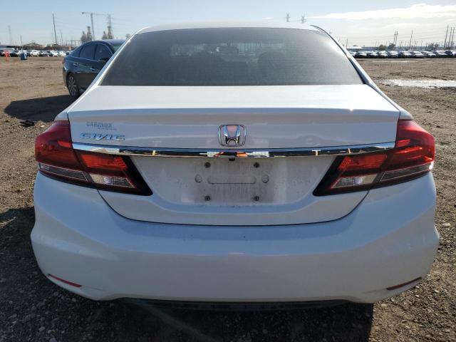 19XFB2F93FE097040 - 2015 HONDA CIVIC EXL თეთრი ფოტო 6