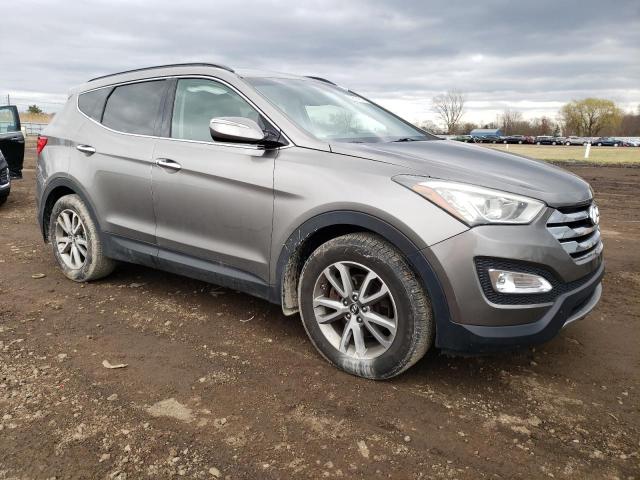 5XYZU3LA5EG157655 - 2014 HYUNDAI SANTA FE S GRAY photo 4