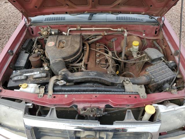 1N6DD26S7WC320026 - 1998 NISSAN FRONTIER KING CAB XE RED photo 11