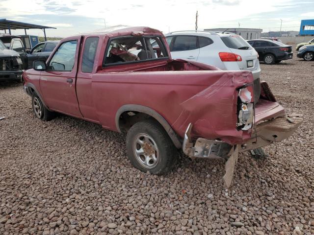 1N6DD26S7WC320026 - 1998 NISSAN FRONTIER KING CAB XE RED photo 2