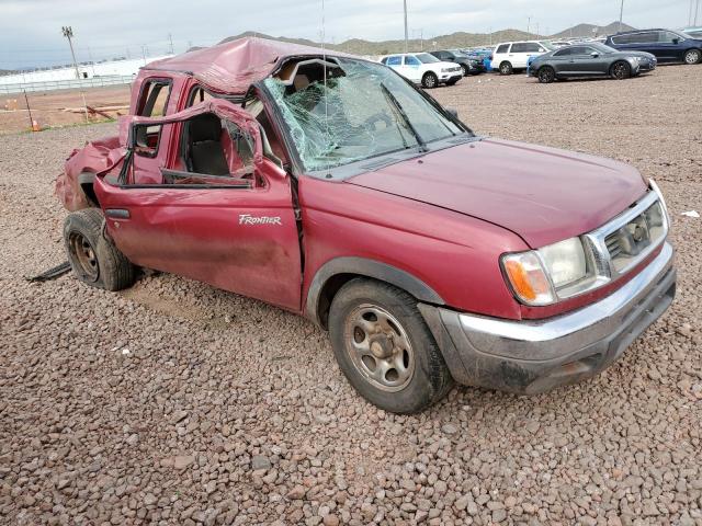 1N6DD26S7WC320026 - 1998 NISSAN FRONTIER KING CAB XE RED photo 4