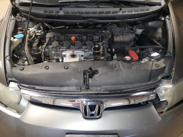 1HGFA16968L078264 - 2008 HONDA CIVIC EXL GRAY photo 11