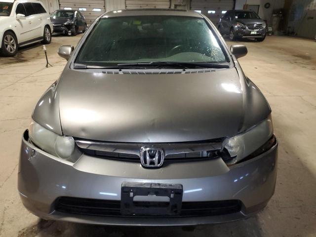 1HGFA16968L078264 - 2008 HONDA CIVIC EXL GRAY photo 5