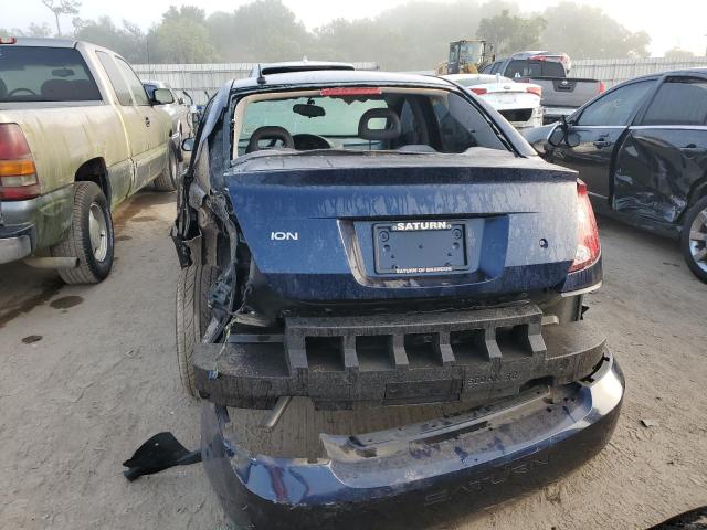 1G8AJ55F07Z198560 - 2007 SATURN ION LEVEL 2 BLUE photo 6