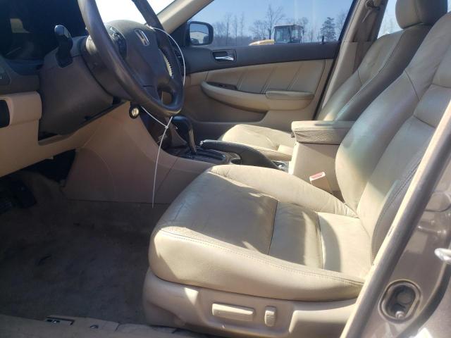 1HGCM56807A048681 - 2007 HONDA ACCORD EX GRAY photo 7