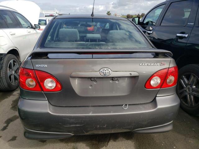 1NXBR30E68Z007076 - 2008 TOYOTA COROLLA CE GRAY photo 6