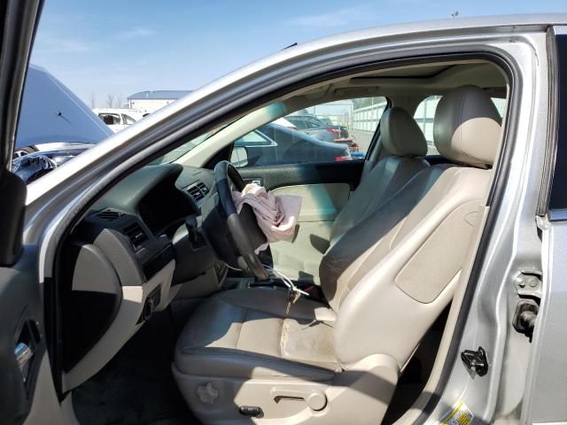 3FAHP08149R138753 - 2009 FORD FUSION SEL SILVER photo 7