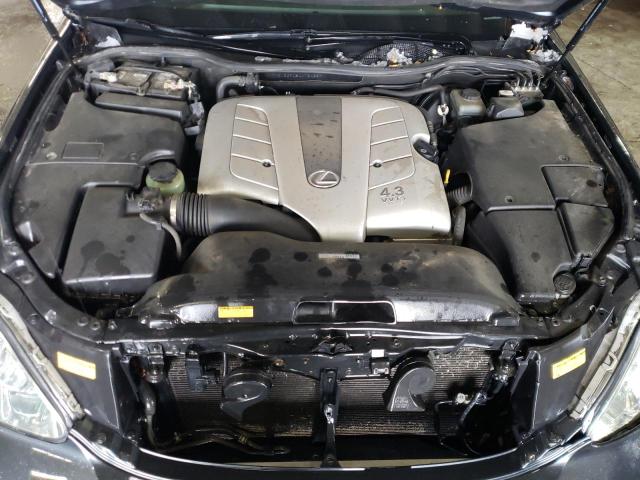 JTHBN36F050178486 - 2005 LEXUS LS 430 BLACK photo 11