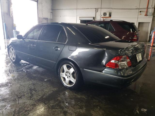 JTHBN36F050178486 - 2005 LEXUS LS 430 BLACK photo 2