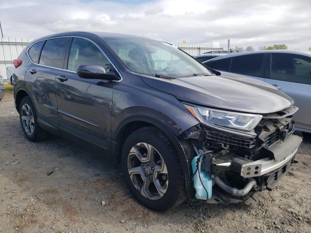 5J6RW2H82KA009222 - 2019 HONDA CR-V EXL GRAY photo 4