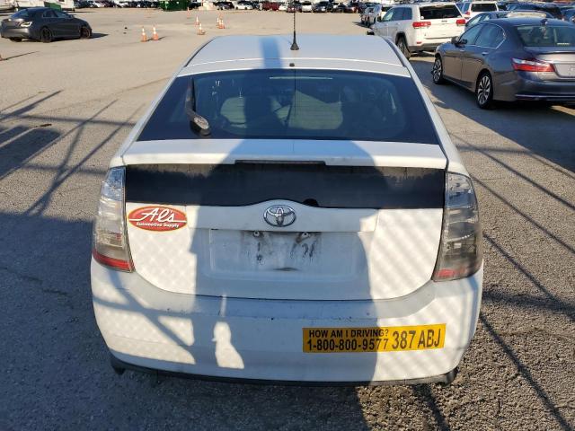 JTDKB20U183428459 - 2008 TOYOTA PRIUS WHITE photo 6