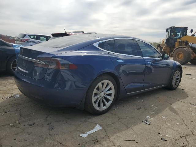 5YJSA1E27GF156893 - 2016 TESLA MODEL S Կապույտ լուսանկար 3