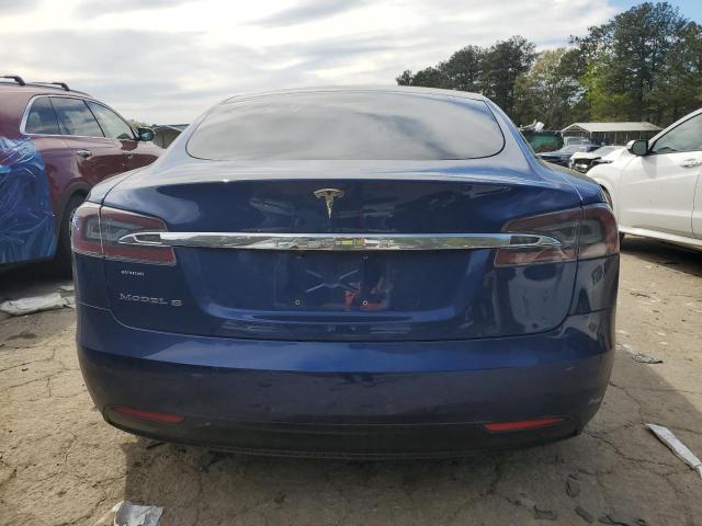 5YJSA1E27GF156893 - 2016 TESLA MODEL S Կապույտ լուսանկար 6