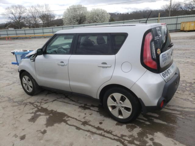 KNDJN2A22E7701963 - 2014 KIA SOUL SILVER photo 2