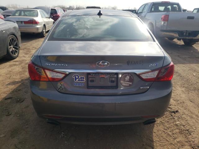 5NPEC4AB9DH519030 - 2013 HYUNDAI SONATA SE GRAY photo 6