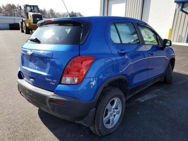 KL7CJPSB8FB075802 - 2015 CHEVROLET TRAX 1LS BLUE photo 3