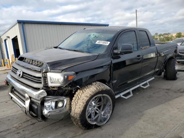 5TFUW5F14EX337363 - 2014 TOYOTA TUNDRA DOUBLE CAB SR/SR5 BLACK photo 1