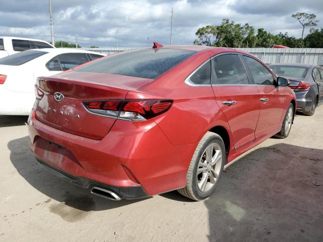 5NPE34AF3KH742972 - 2019 HYUNDAI SONATA LIMITED RED photo 3