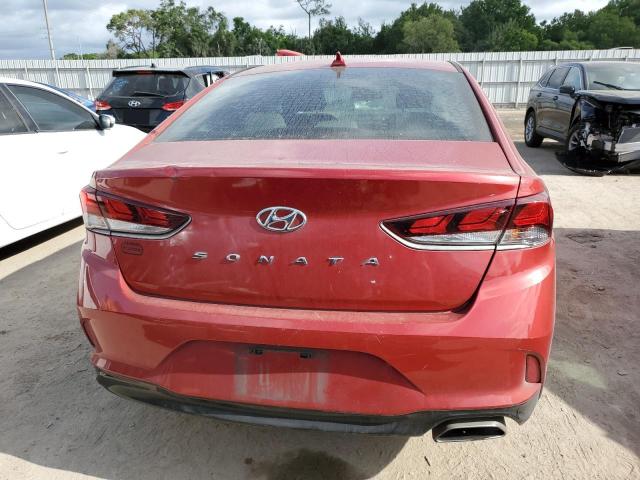 5NPE34AF3KH742972 - 2019 HYUNDAI SONATA LIMITED RED photo 6