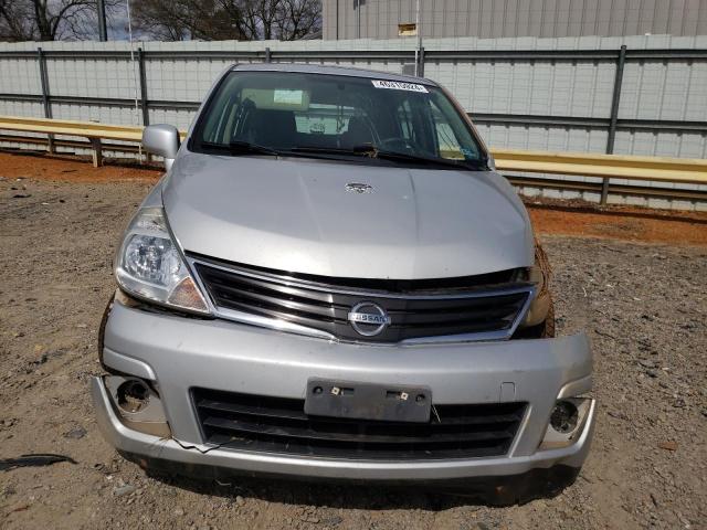 3N1BC1CP0CK236713 - 2012 NISSAN VERSA S SILVER photo 5