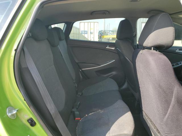 KMHCT5AE6EU162593 - 2014 HYUNDAI ACCENT GLS GREEN photo 10