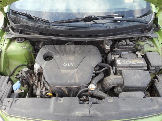 KMHCT5AE6EU162593 - 2014 HYUNDAI ACCENT GLS GREEN photo 11