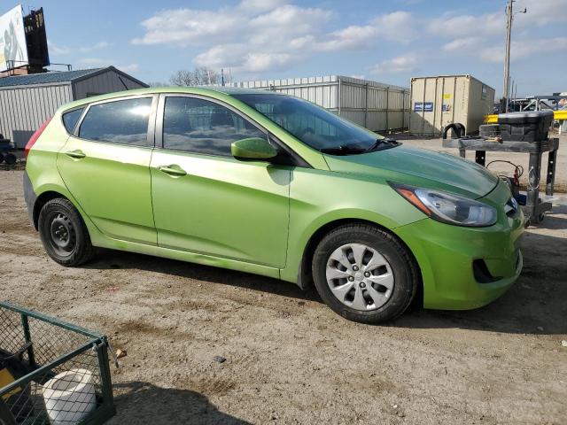 KMHCT5AE6EU162593 - 2014 HYUNDAI ACCENT GLS GREEN photo 4