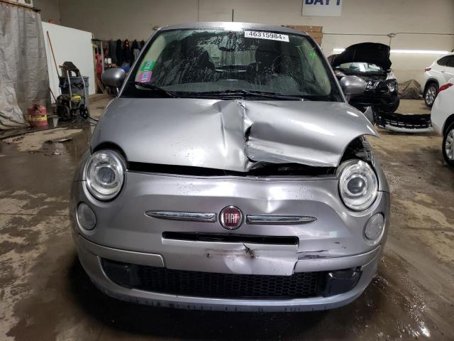 3C3CFFAR4GT125922 - 2016 FIAT 500 POP GRAY photo 5