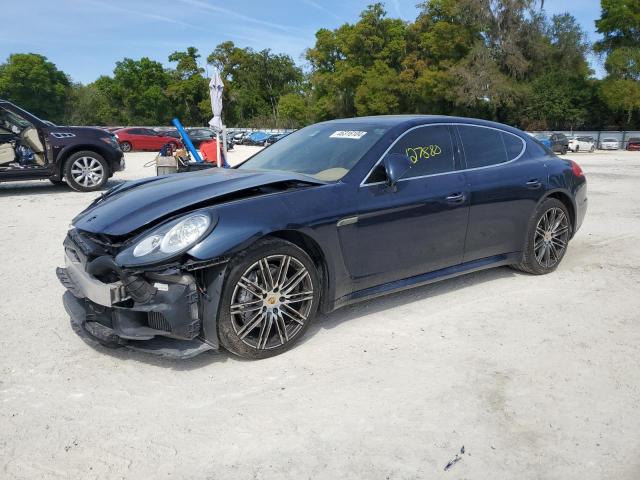 WP0AB2A77EL056447 - 2014 PORSCHE PANAMERA S BLUE photo 1