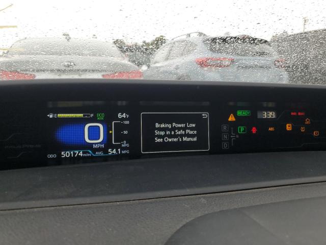 JTDKARFP5K3113992 - 2019 TOYOTA PRIUS PRIM 蓝色 照片 9