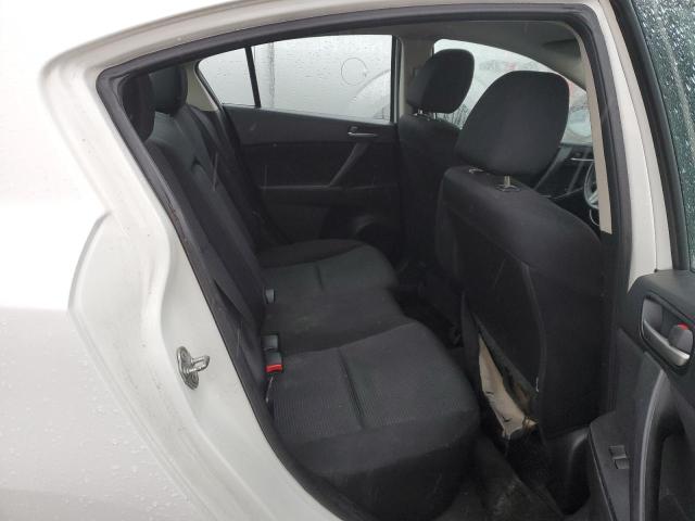 JM1BL1V79C1616189 - 2012 MAZDA 3 I WHITE photo 10