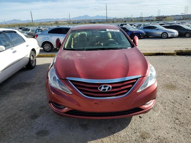 5NPEB4AC4DH798043 - 2013 HYUNDAI SONATA GLS RED photo 5