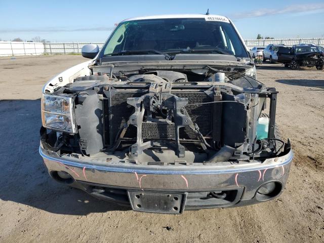 2GTEC19J381339608 - 2008 GMC SIERRA C1500 WHITE photo 5